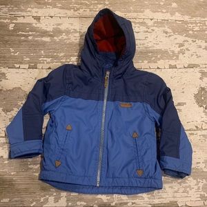 Carters fleece lined windbreaker jacket